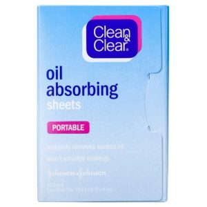 Clean & Clear blotting sheets