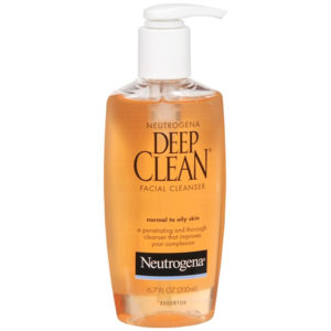 Neutrogena Deep Clean face wash