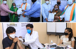 Covid 19 Vaccination Drive For the Underprivileged by Delhiites & Cosmo Foundation